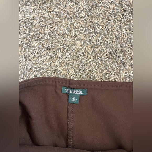 Women’s Wild Fable Skirt Size M NWT Brown - Picture 6 of 6